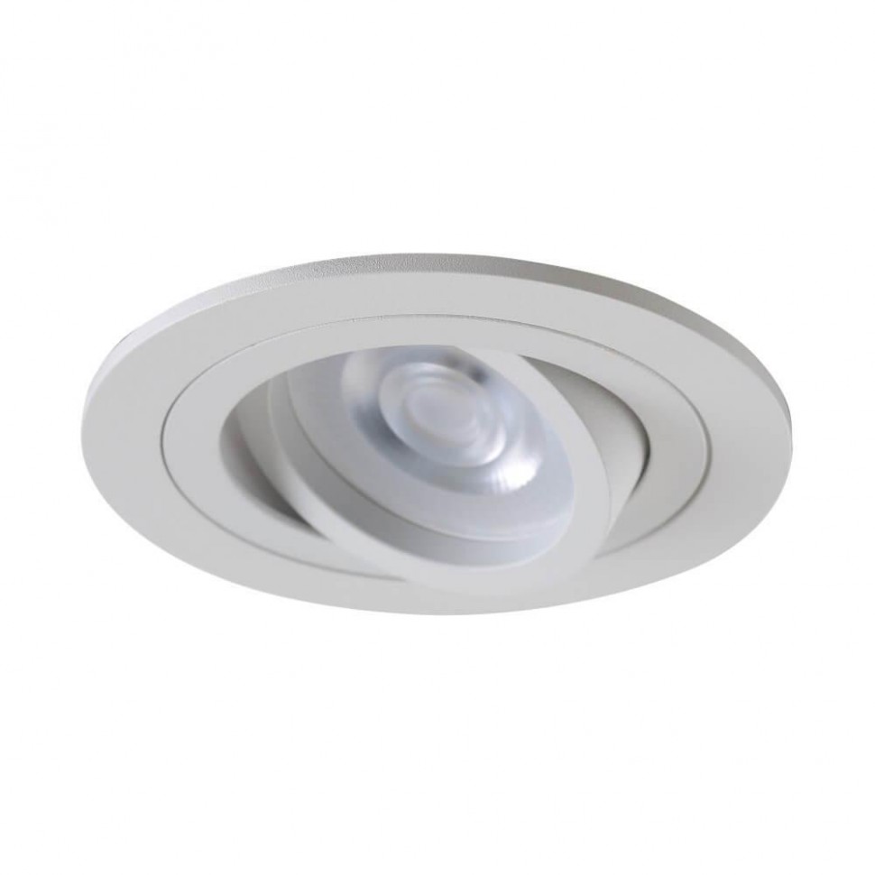 Встраиваемый светильник Crystal Lux CLT 001С1 WH фото 1 &mdash; Дзинь ля-ля