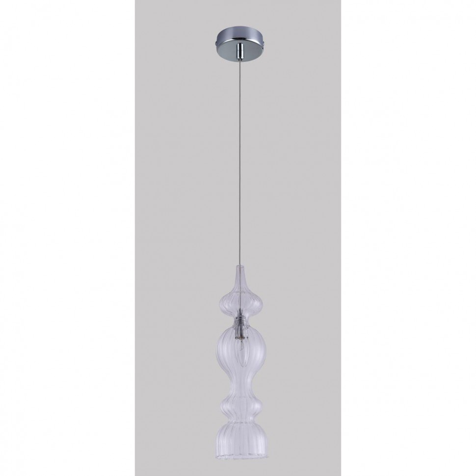 Подвесной светильник Crystal Lux Iris SP1 A Transparent фото 1 &mdash; Дзинь ля-ля
