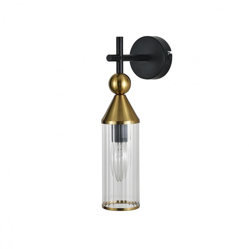 Бра Indigo Torazzo 13037/1W Black V000530 фото 1 — Дзинь ля-ля