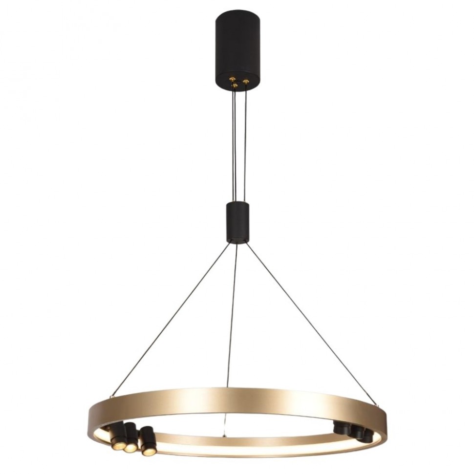 Подвесной светодиодный светильник G52128/1+6BK GD+BK Gerhort фото 1 — Дзинь ля-ля Подвесной светодиодный светильник G52128/1+6BK GD+BK Gerhort фото 1 — Дзинь ля-ля