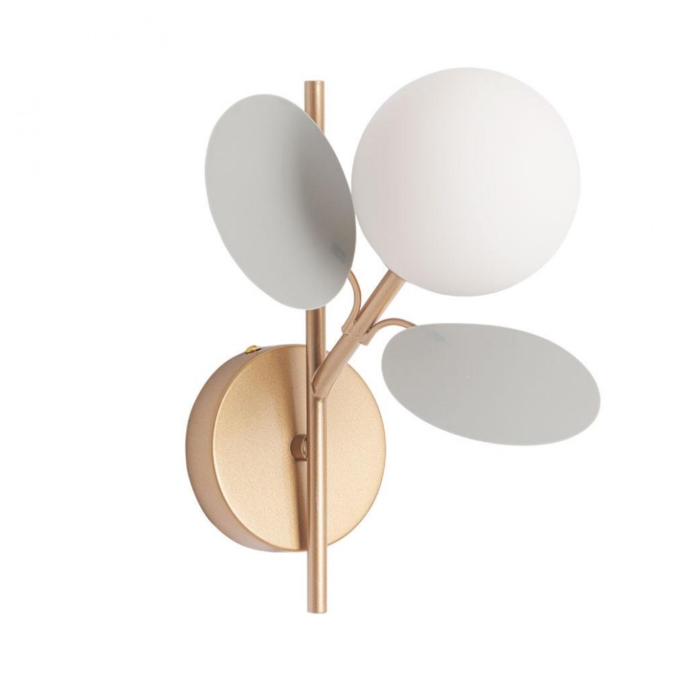 Бра Arte Lamp PEACOCK A1369AP-1GY фото 1 &mdash; Дзинь ля-ля