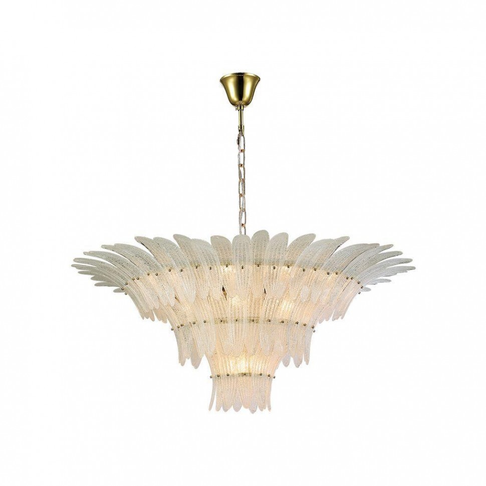 Подвесная люстра Newport Victoria 8821/C gold white М0070238 фото 1 &mdash; Дзинь ля-ля