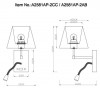 Бра Arte Lamp Elba A2581AP-2CC фото 2 — Дзинь ля-ля