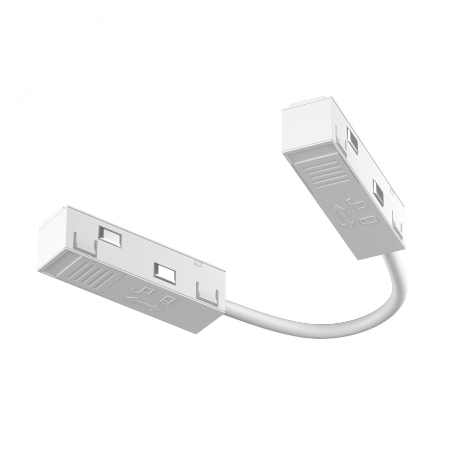 Коннектор питания угловой гибкий 15см Exility белый Maytoni TRA034CPC-42W-15-1 фото 1 — Дзинь ля-ля