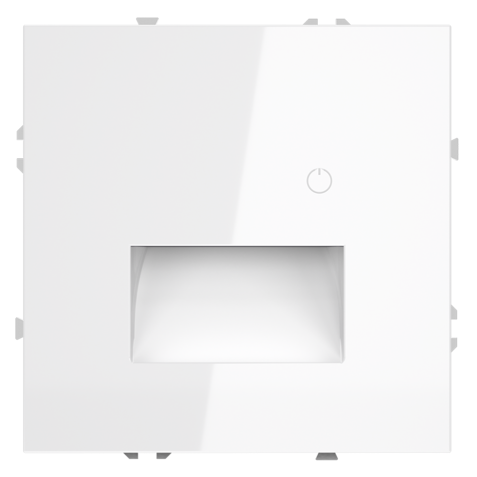 Подсветка светодиодная встраиваемая VOLTUM S70 с датчиком, (белый глянцевый) фото 1 — Дзинь ля-ля