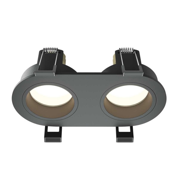 Встраиваемый светильник Maytoni Technical DL126-02-GU10-B &mdash; Дзинь ля-ля