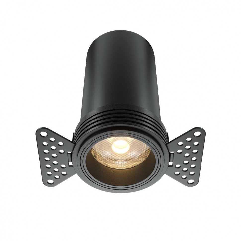 Встраиваемый светильник Maytoni Technical DL125-L12-3K-TRS-B фото 1 &mdash; Дзинь ля-ля