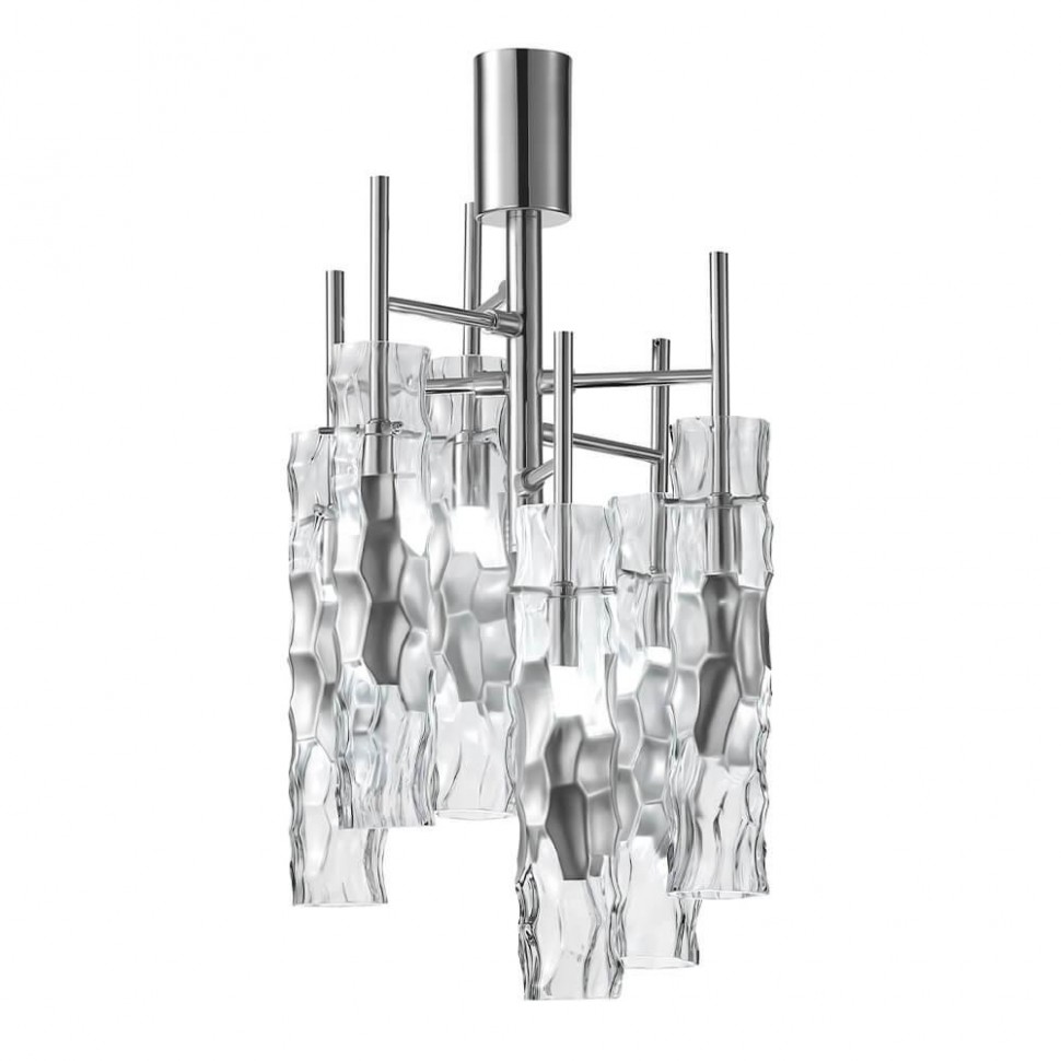 Подвесная люстра Crystal Lux Primavera PL6 Chrome фото 1 &mdash; Дзинь ля-ля