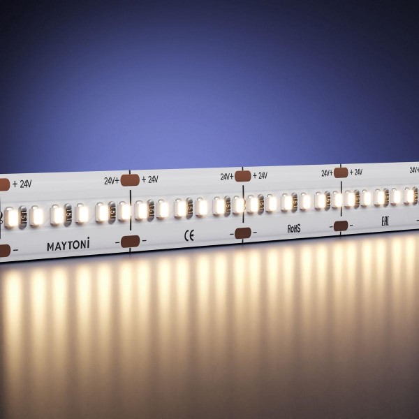 Светодиодная лента Maytoni 21,5W/m 300LED/m 2216SMD теплый белый 5M 201063 — Дзинь ля-ля