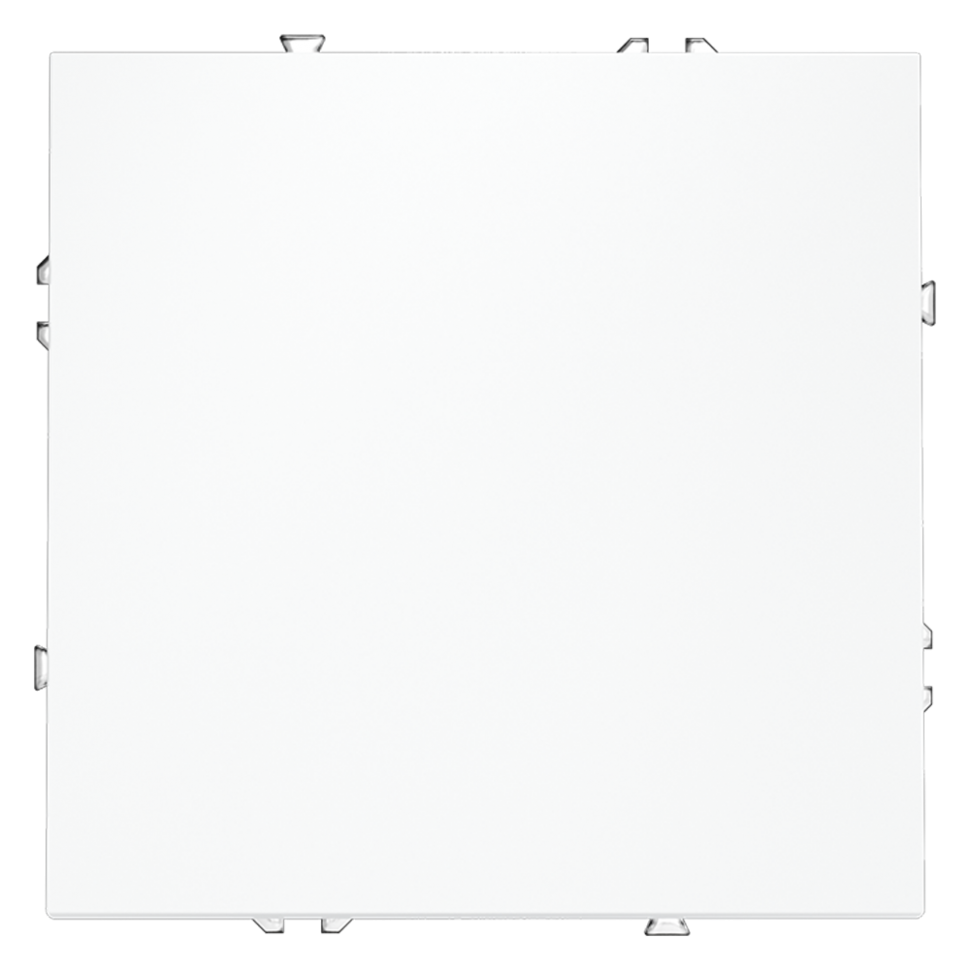 Выключатель с самовозвратом встраиваемый VOLTUM S70 одноклавишный 10А, (белый матовый) фото 1 &mdash; Дзинь ля-ля