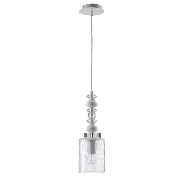 Подвесной светильник Crystal Lux Mateo SP1 White — Дзинь ля-ля