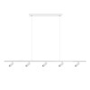 Подвесная светодиодная люстра Loft IT Sign 10260/5 White фото 5 — Дзинь ля-ля