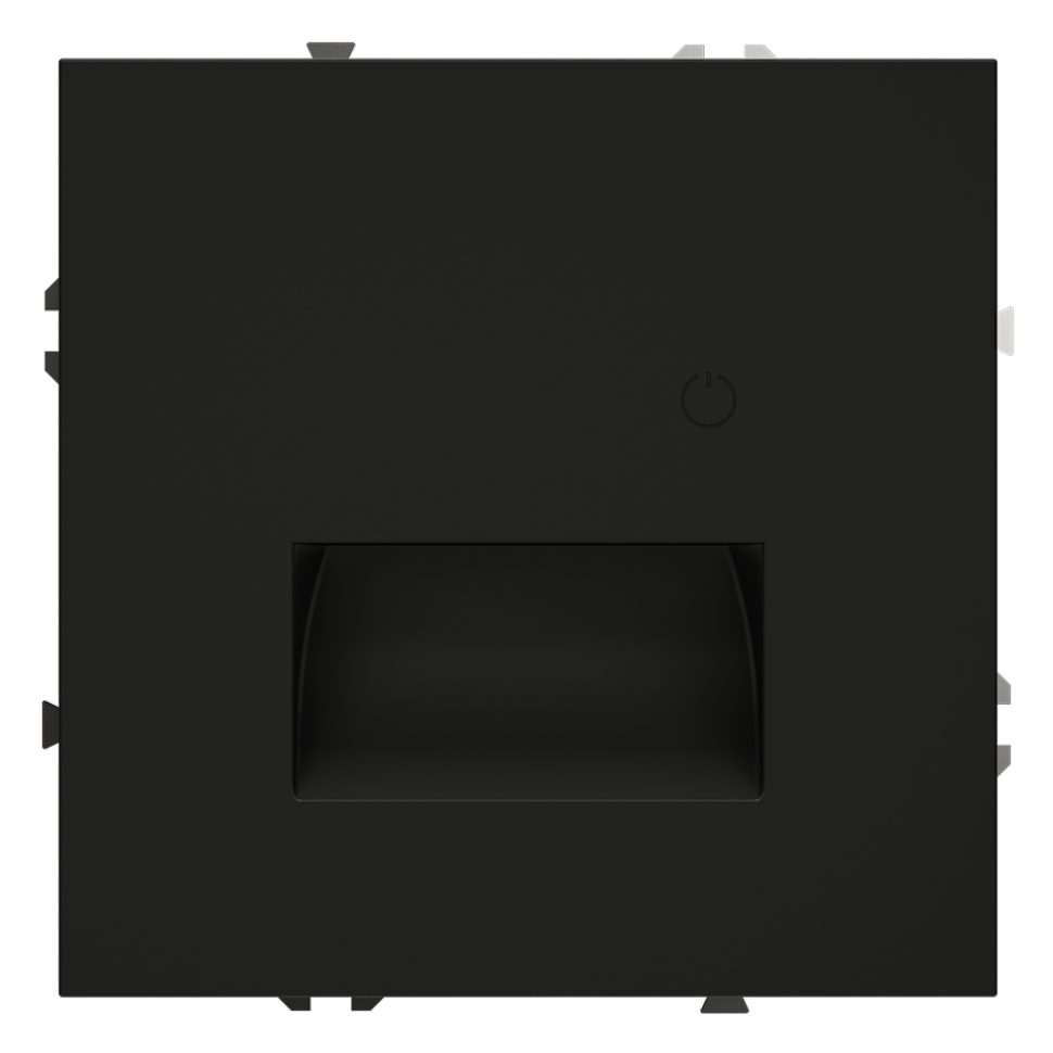 Подсветка светодиодная встраиваемая VOLTUM S70 с датчиком, (черный матовый) фото 1 — Дзинь ля-ля