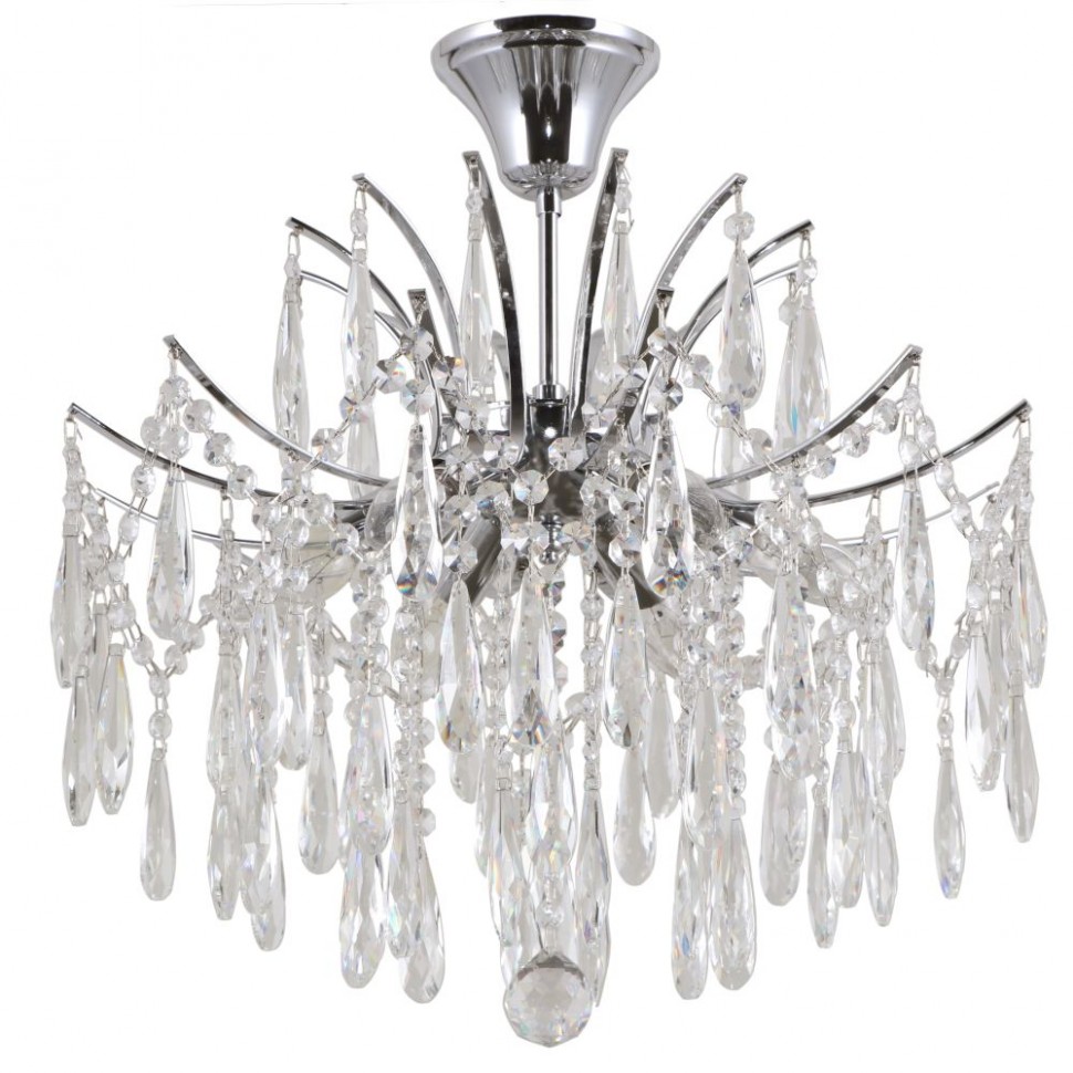 Люстра хрустальная B21078/6CR+CL BenCrezo фото 1 — Дзинь ля-ля