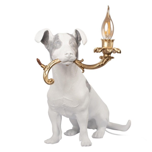 Настольная лампа Loft IT Dog 10312 Grey — Дзинь ля-ля