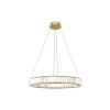 Подвесной светодиодный светильник Loft IT Crystal ring 10135/600 Gold фото 1 — Дзинь ля-ля