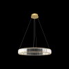 Подвесной светодиодный светильник Loft IT Crystal ring 10135/600 Gold фото 3 — Дзинь ля-ля