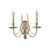 Бра Crystal Lux Victoria AP2 Gold/Amber фото 1 &mdash; Дзинь ля-ля