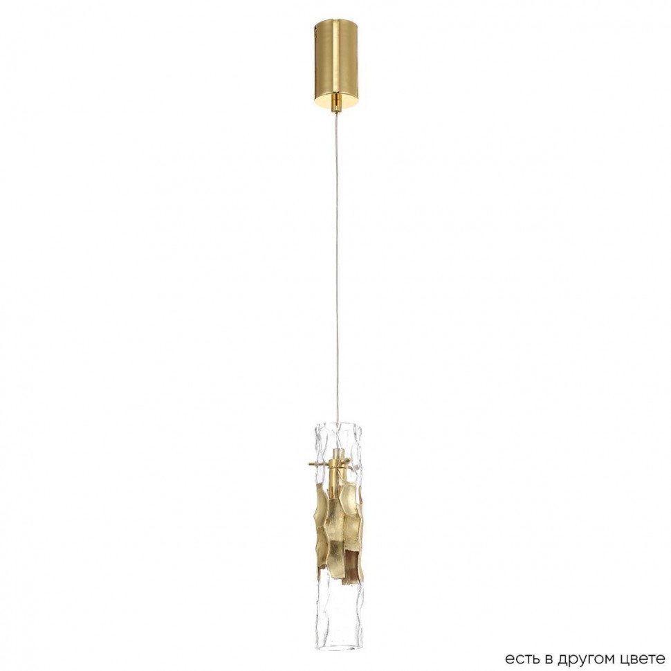 Подвесной светильник Crystal Lux Primavera SP1 Gold фото 1 &mdash; Дзинь ля-ля