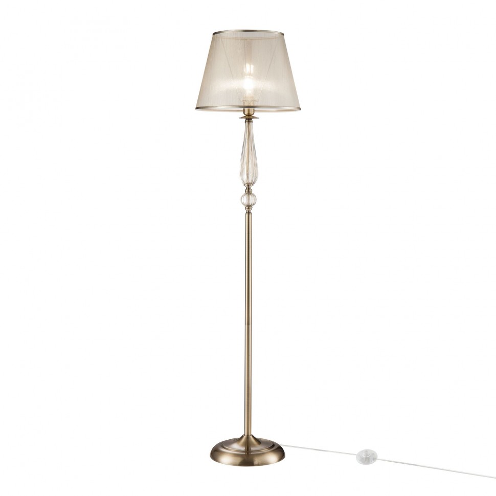 Торшер Freya Inessa FR2685FL-01BZ фото 1 &mdash; Дзинь ля-ля