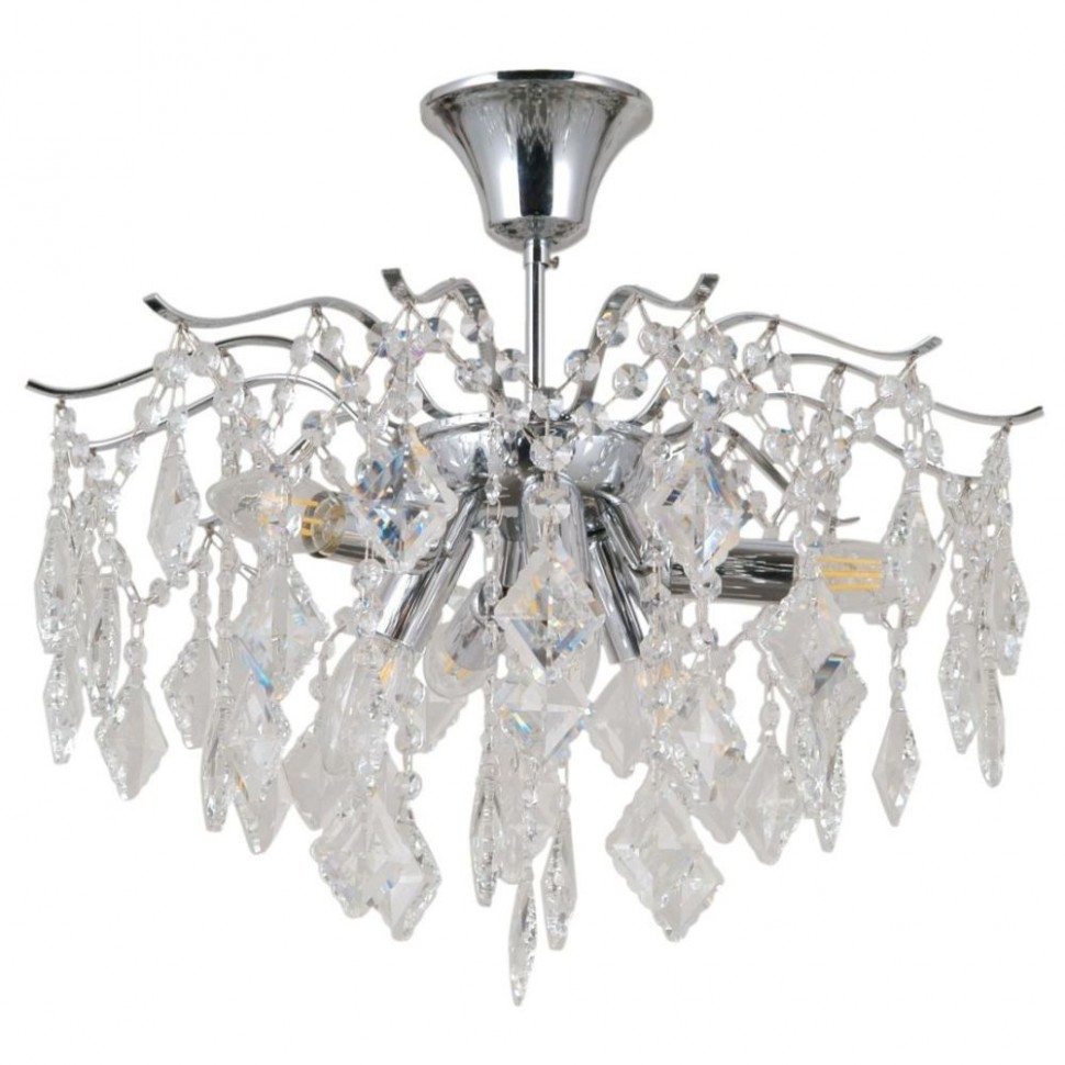 Люстра хрустальная B21080/6CR+CL BenCrezo фото 1 — Дзинь ля-ля