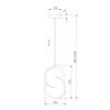 Подвесной светодиодный светильник Eurosvet Lang 50225/1 Led хром фото 3 &mdash; Дзинь ля-ля