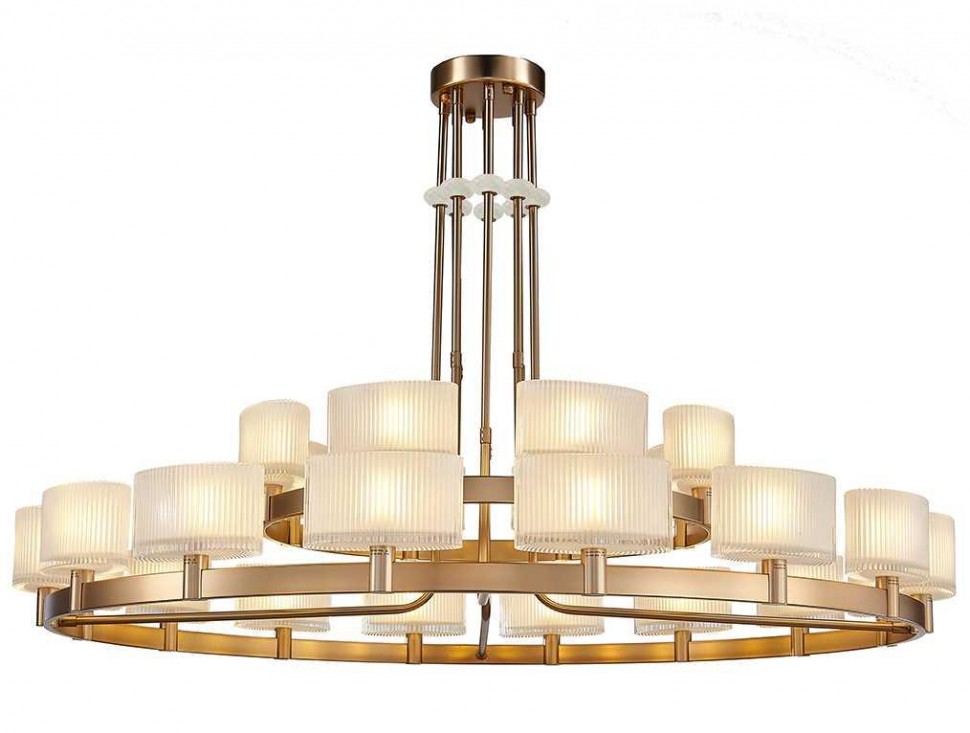 Подвесная люстра Newport Jessica 4338+16/C new gold М0070341 фото 1 &mdash; Дзинь ля-ля