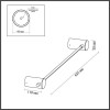 Настенный светодиодный светильник Odeon Light Dalia 4396/6WL фото 5 &mdash; Дзинь ля-ля