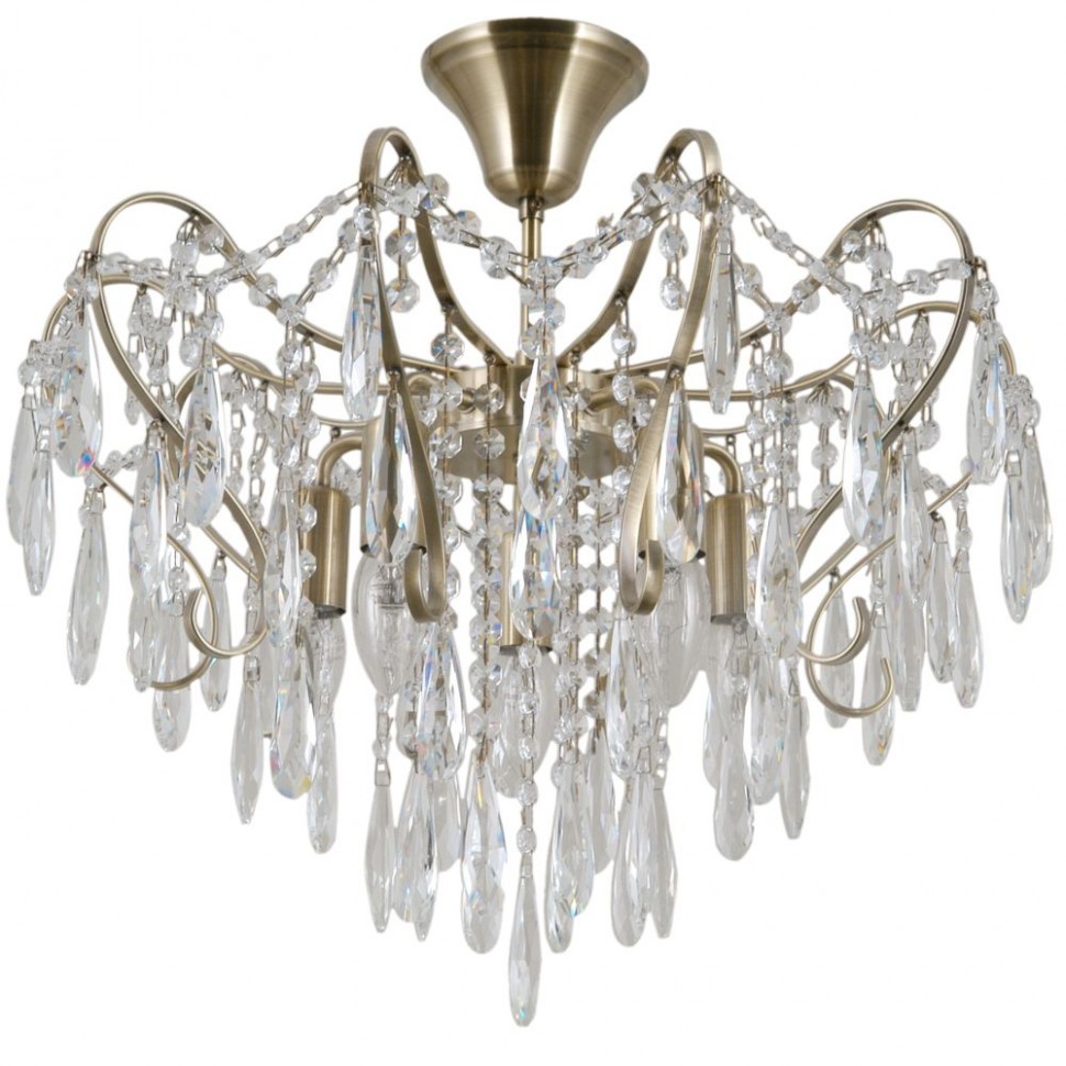 Люстра хрустальная B21081/5AB+CL BenCrezo фото 1 — Дзинь ля-ля