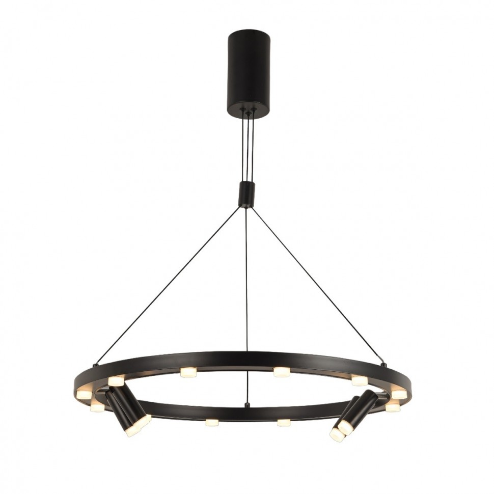 Подвесной светодиодный светильник G52134/16P BK BK Gerhort фото 1 — Дзинь ля-ля