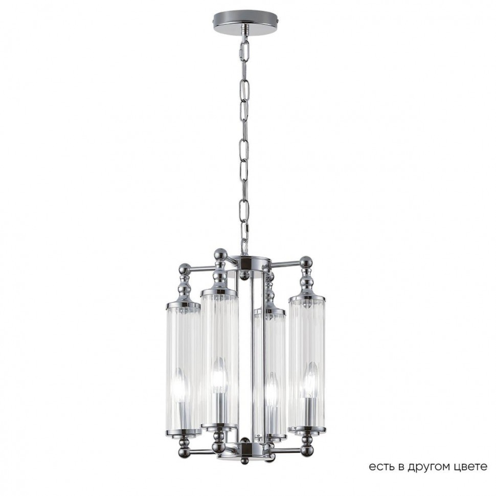 Подвесная люстра Crystal Lux TOMAS SP4 CHROME фото 1 &mdash; Дзинь ля-ля