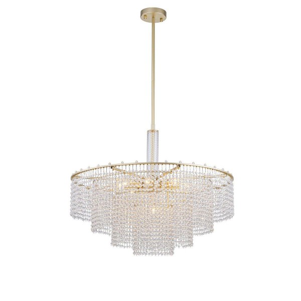 Подвесная люстра Favourite Fringe 4762-9P &mdash; Дзинь ля-ля