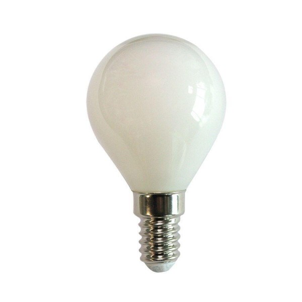 Лампа светодиодная филаментная Volpe E14 6W 3000K матовая LED-G45-6W/3000K/E14/FR/SLF UL-00008314 — Дзинь ля-ля