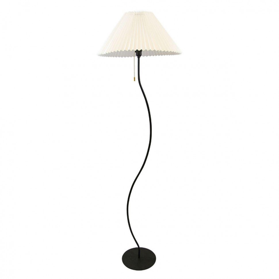 Торшер Arte Lamp Agatha A5069PN-1BK фото 1 &mdash; Дзинь ля-ля