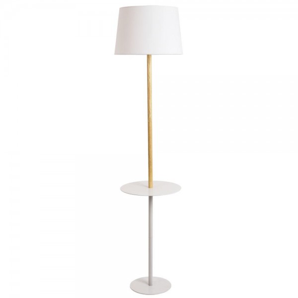 Торшер Arte Lamp Connor A2102PN-1WH &mdash; Дзинь ля-ля
