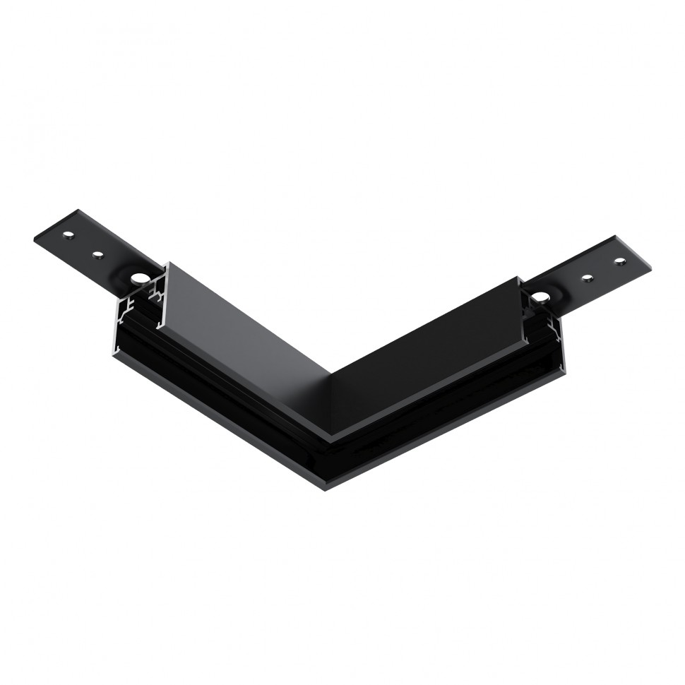 Коннектор угловой Exility накладной низкопрофильный Maytoni TRAM034CL-41B фото 1 — Дзинь ля-ля