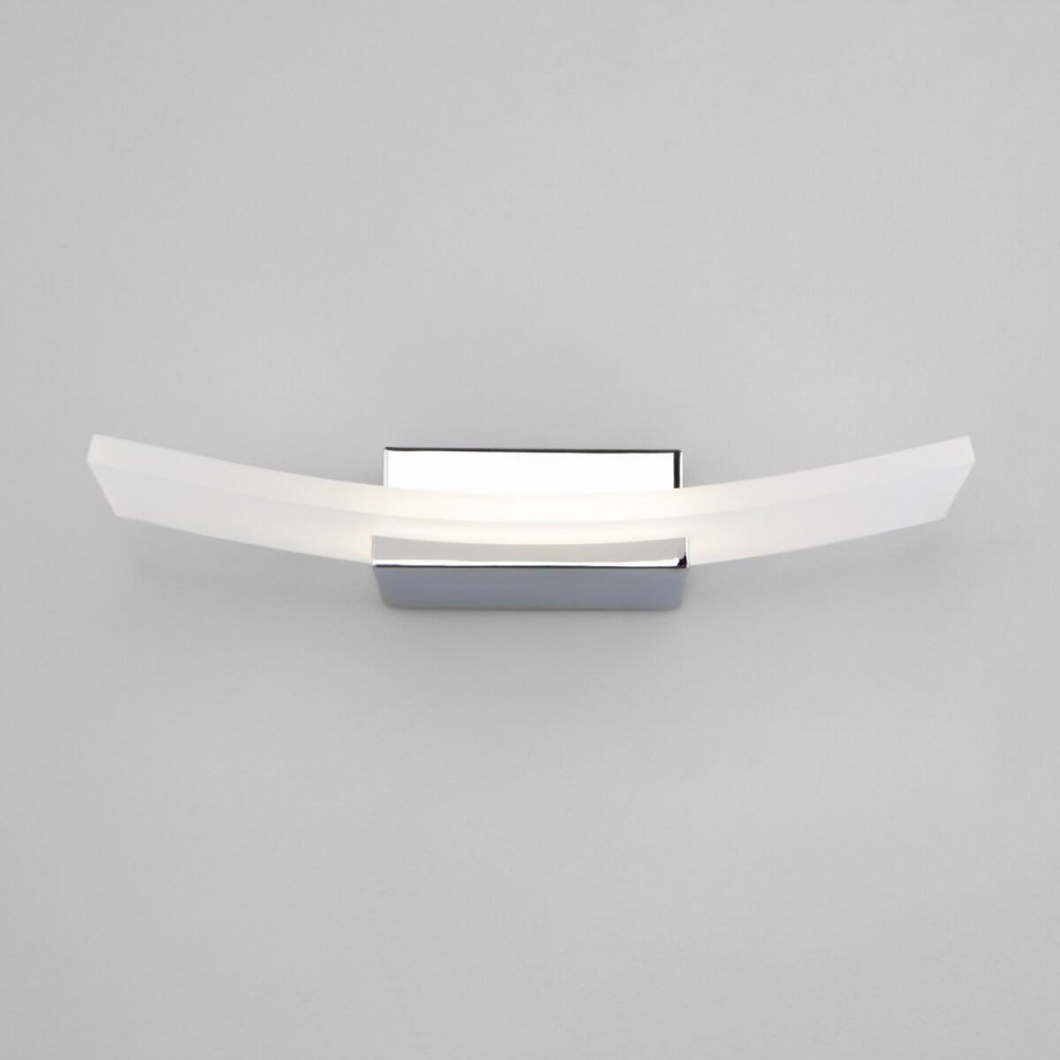 Настенный светодиодный светильник Eurosvet Share 40152/1 LED хром фото 1 &mdash; Дзинь ля-ля