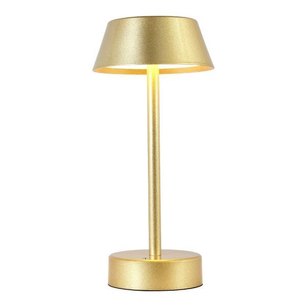 Настольная лампа Crystal Lux Santa LG1 Gold — Дзинь ля-ля