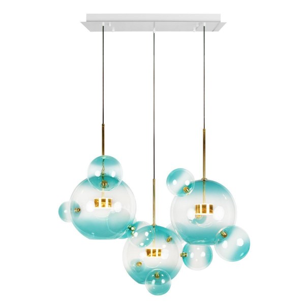 Подвесной светодиодный светильник Loft IT Bolle 2027-S3 Blue — Дзинь ля-ля