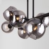 Подвесная люстра Eurosvet Roger 70113/8 дымчатый фото 3 &mdash; Дзинь ля-ля