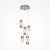 Подвесная светодиодная люстра Maytoni Drop MOD273PL-L80CH3K фото 6 — Дзинь ля-ля