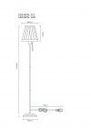 Торшер Arte Lamp Marriot A5039PN-1AB фото 2 &mdash; Дзинь ля-ля