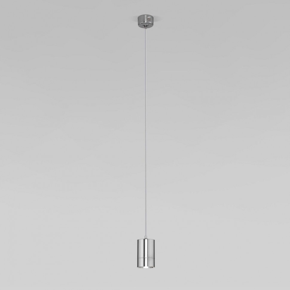 Подвесной светодиодный светильник Eurosvet Piccolo 50248/1 LED хром фото 1 &mdash; Дзинь ля-ля