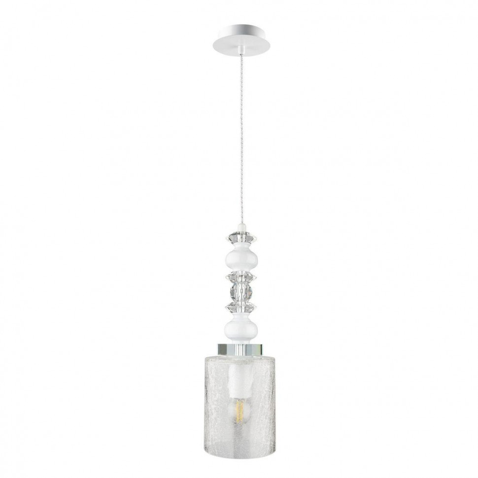 Подвесной светильник Crystal Lux Mateo SP1 White фото 1 &mdash; Дзинь ля-ля