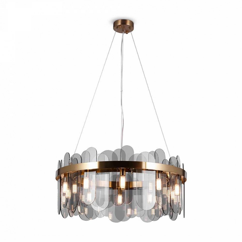 Подвесная люстра Freya Deserto FR5141PL-10BS1 фото 1 &mdash; Дзинь ля-ля