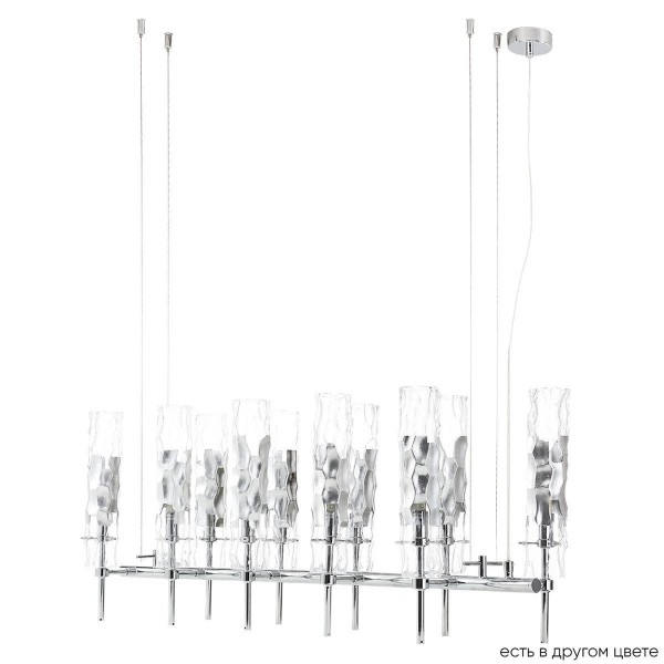 Подвесная люстра Crystal Lux Primavera SP10 Chrome &mdash; Дзинь ля-ля