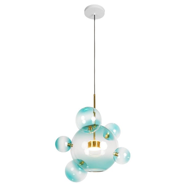 Подвесной светодиодный светильник Loft IT Bolle 2027-P6 Blue — Дзинь ля-ля