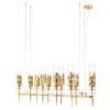 Подвесная люстра Crystal Lux Primavera SP10 Gold фото 3 &mdash; Дзинь ля-ля