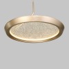 Подвесной светодиодный светильник Eurosvet Crespella 90034/1 золото фото 3 &mdash; Дзинь ля-ля