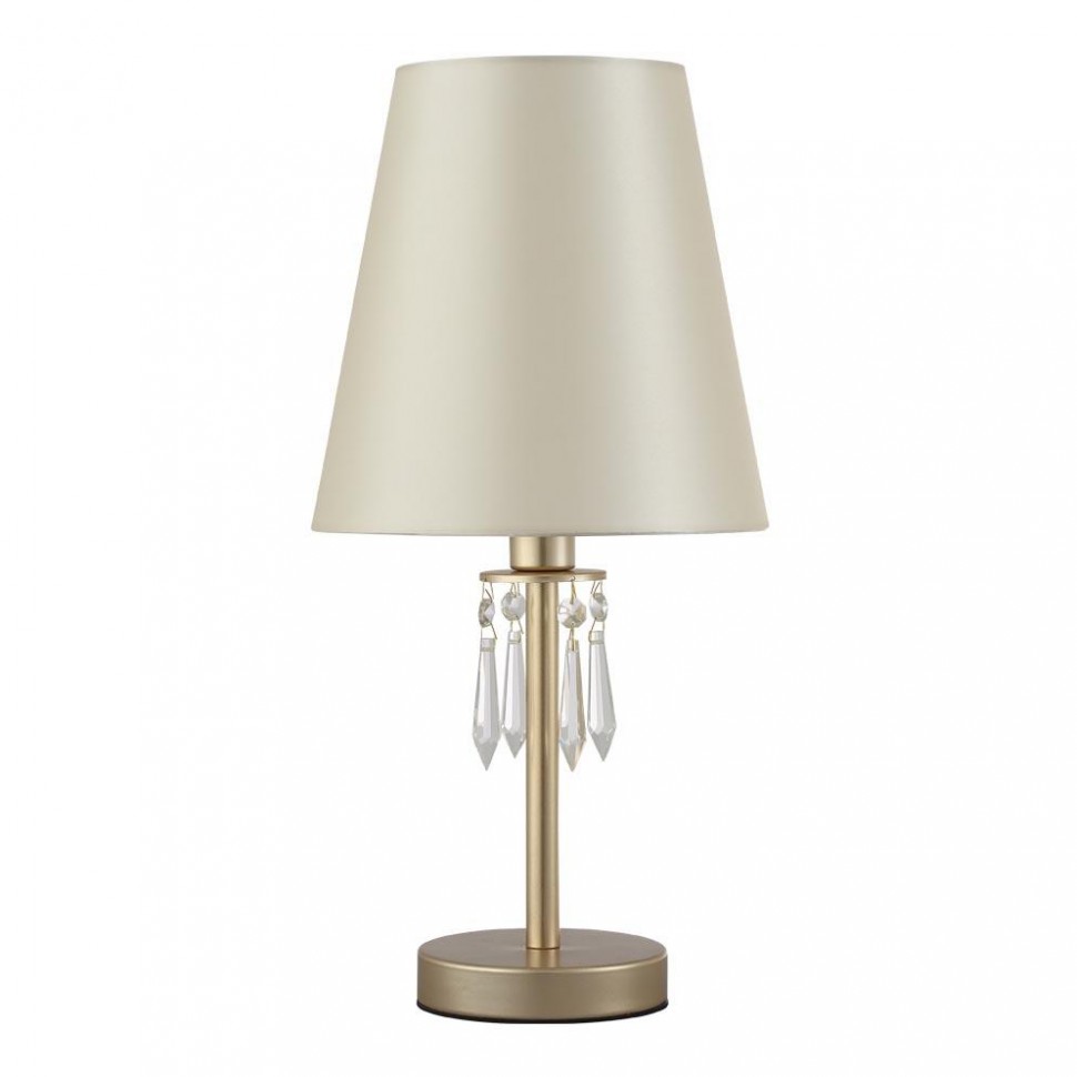 Настольная лампа Crystal Lux Renata LG1 Gold фото 1 &mdash; Дзинь ля-ля